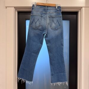 MOTHER Tripper Ankle Fray Jeans in Layover EUC